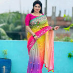 জাপানি সিল্ক শাড়ি 🌸